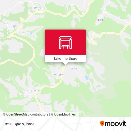 Карта מסעף עלמה
