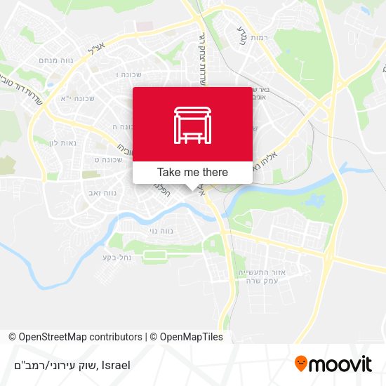 שוק עירוני/רמב''ם map