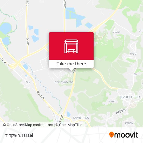 השקד ד map