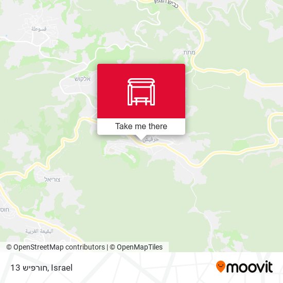 חורפיש 13 map