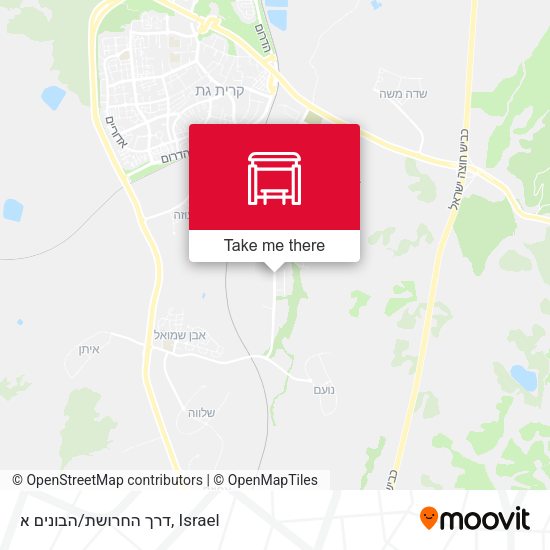 דרך החרושת/הבונים א map