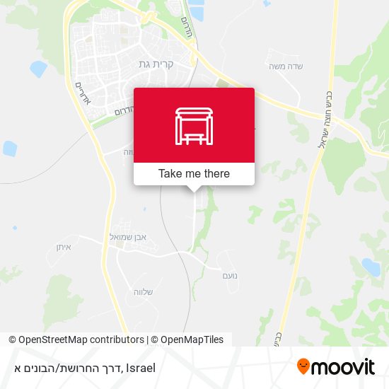 דרך החרושת/הבונים א map