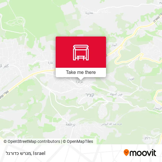 מגרש כדורגל map