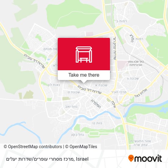 מרכז מסחרי עופרים/שדרות יעלים map