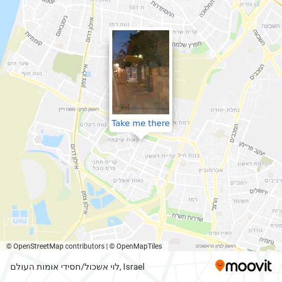 לוי אשכול/חסידי אומות העולם map