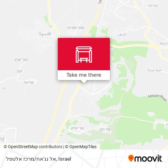Карта אל נג'אח/מרכז אלטפל