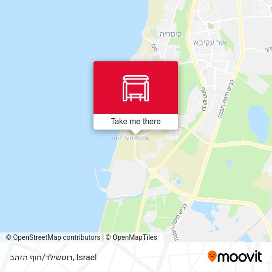 רוטשילד/חוף הזהב map