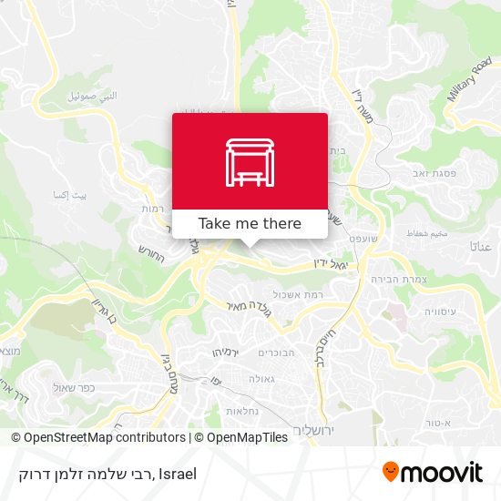 רבי שלמה זלמן דרוק map