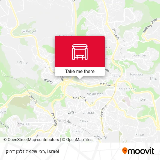 Карта רבי שלמה זלמן דרוק