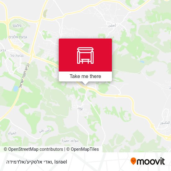 ואדי אלסקיע/אלדמידה map