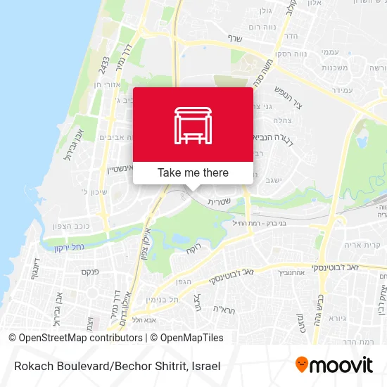 Rokach Boulevard / Bechor Shitrit map