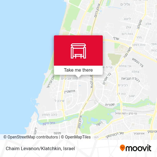Chaim Levanon/Klatchkin map