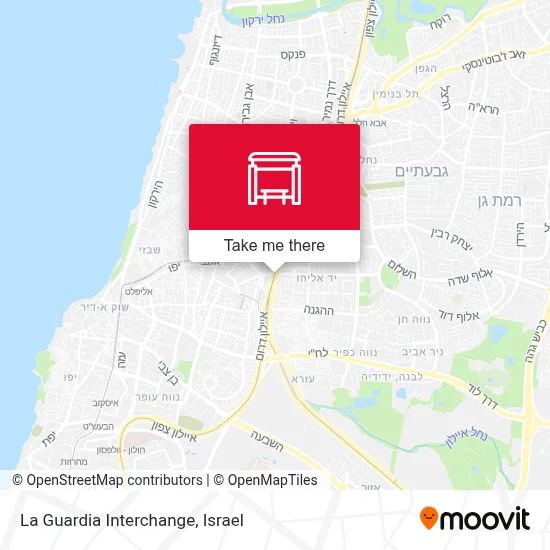La Guardia Interchange map