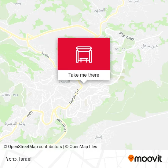 Карта כרמל