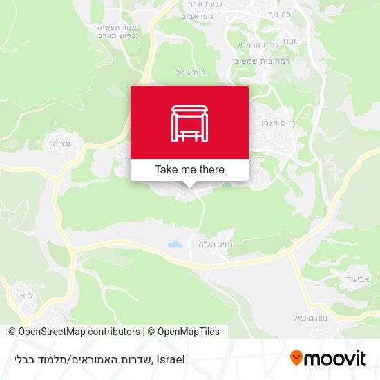 שדרות האמוראים/תלמוד בבלי map