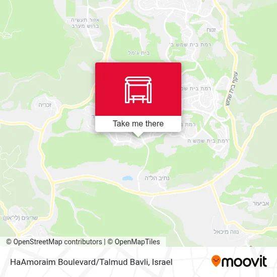 HaAmoraim Boulevard / Talmud Bavli map