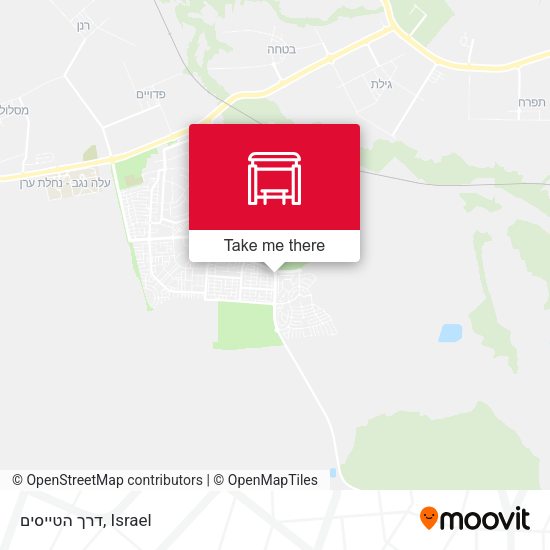 דרך הטייסים map