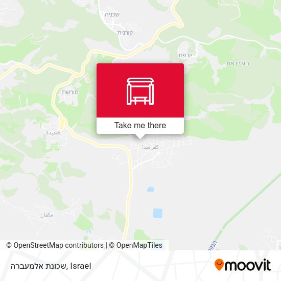 שכונת אלמעברה map