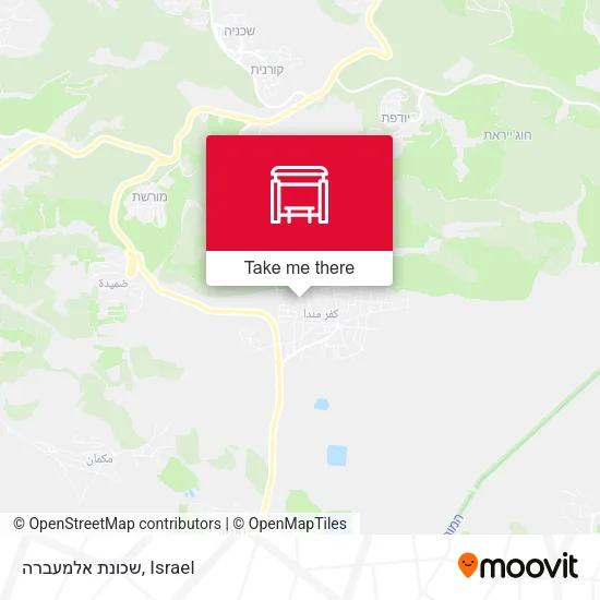 Карта שכונת אלמעברה