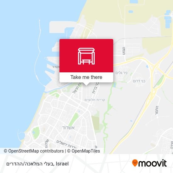 בעלי המלאכה/ההדרים map