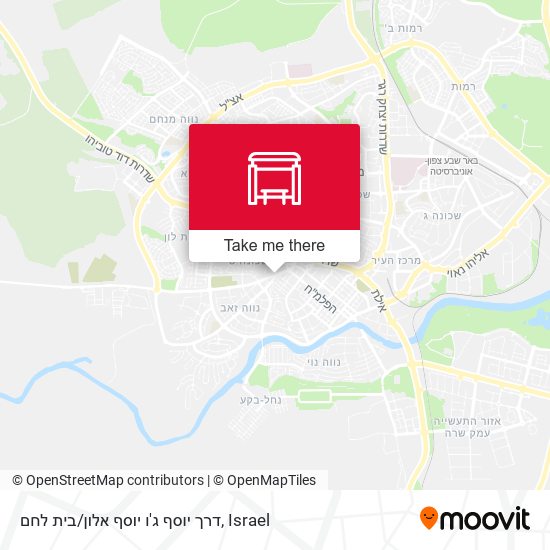 דרך יוסף ג'ו יוסף אלון/בית לחם map