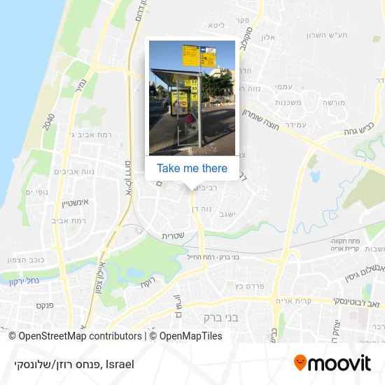 Карта פנחס רוזן/שלונסקי