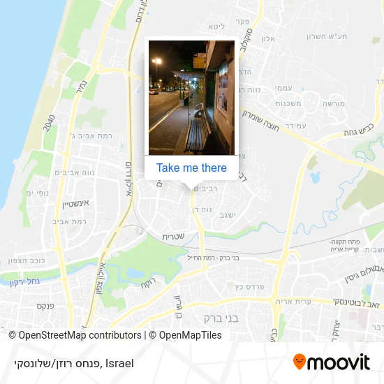 Карта פנחס רוזן/שלונסקי