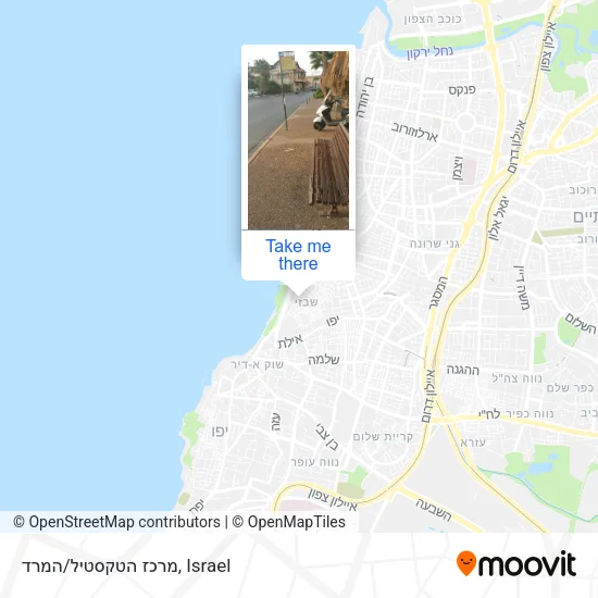 Карта מרכז הטקסטיל/המרד
