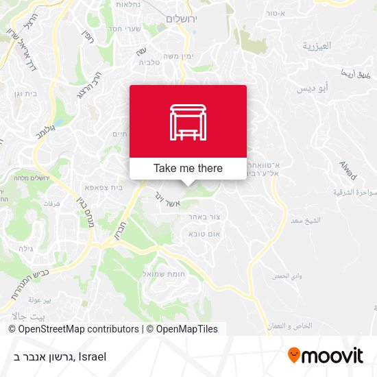 גרשון אנבר ב map