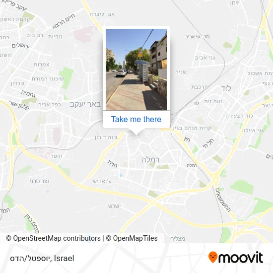 Карта יוספטל/הדס