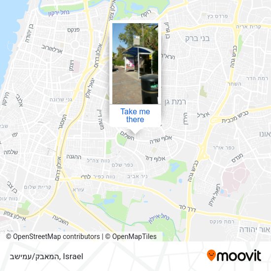 המאבק/עמישב map