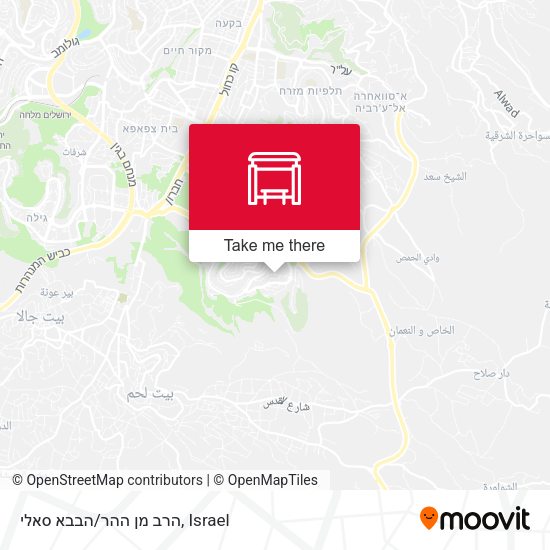 הרב מן ההר/הבבא סאלי map