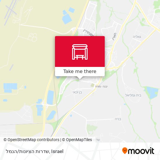 שדרות הציונות/הנמל map