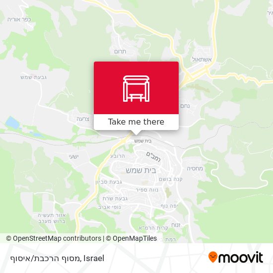 מסוף הרכבת/איסוף map