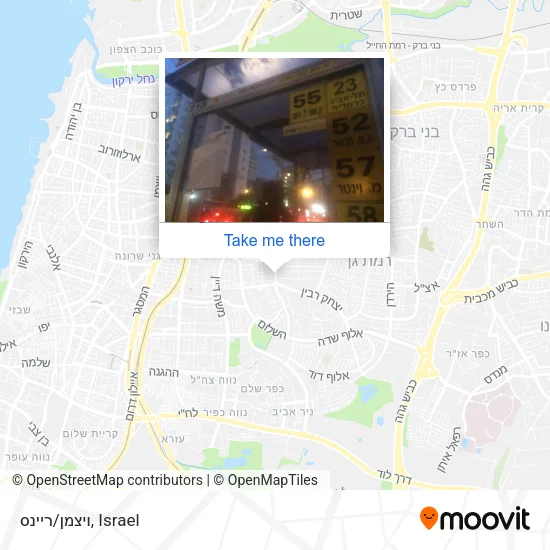 Карта ויצמן/ריינס