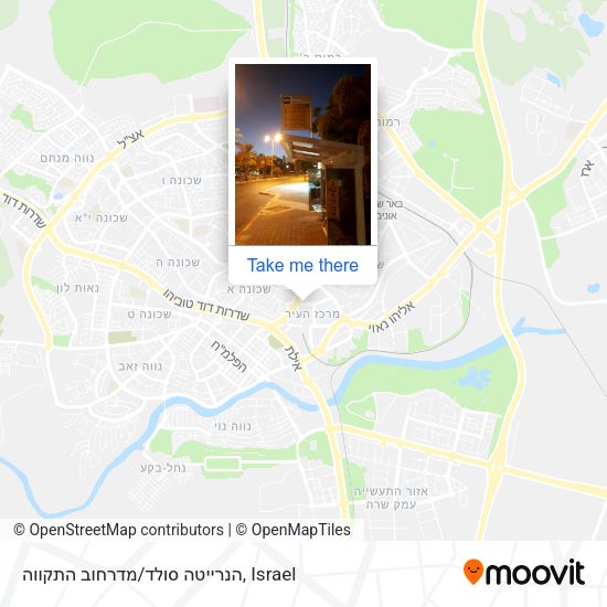 הנרייטה סולד/מדרחוב התקווה map