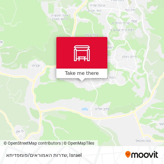 שדרות האמוראים/פומפדיתא map