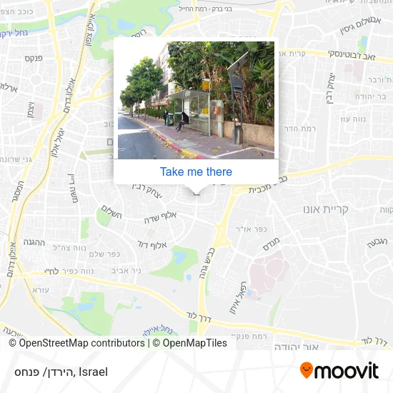Карта הירדן/ פנחס