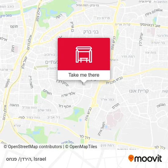 Карта הירדן/ פנחס