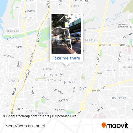 חיבת ציון/עוזיאל map