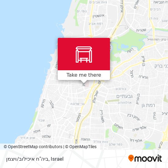ביה"ח איכילוב/ויצמן map