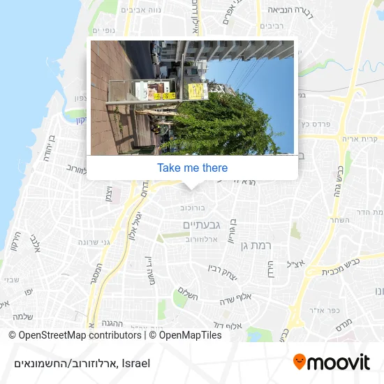 Карта ארלוזורוב/החשמונאים