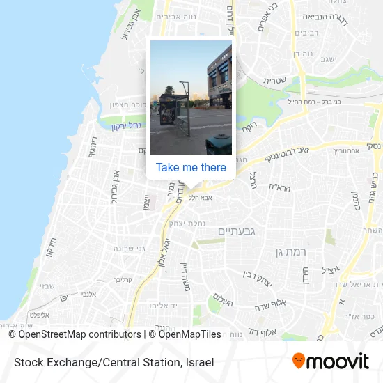 Stock Exchange/Central Station map