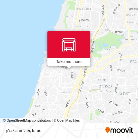 Карта ארלוזורוב/בלוך