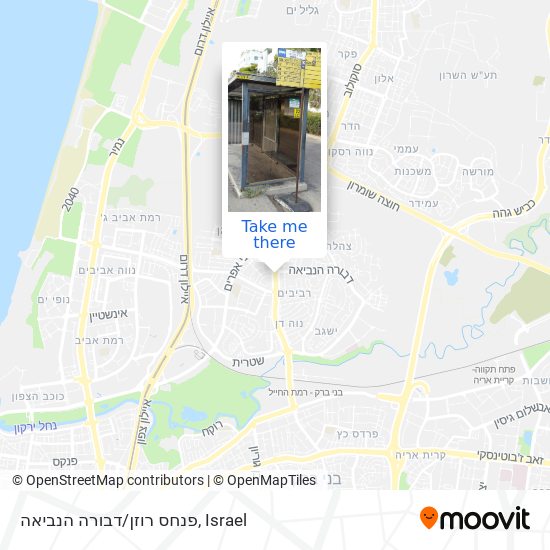 פנחס רוזן/דבורה הנביאה map