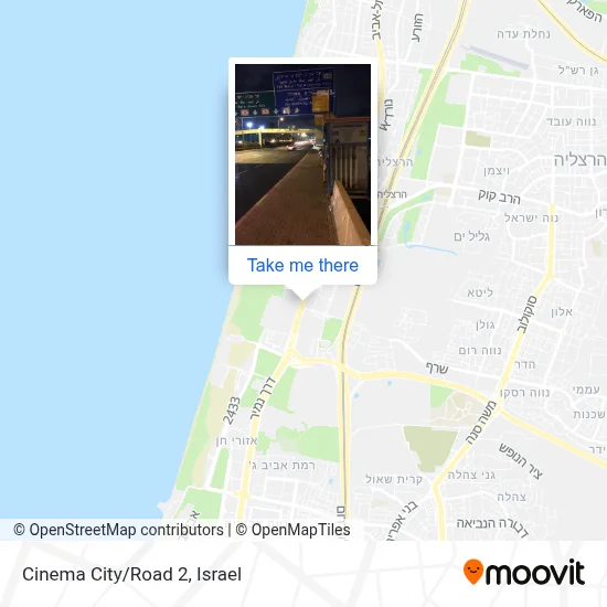 Cinema City/Road 2 map