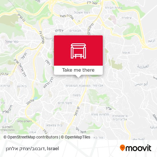 דובנוב/יצחק אלחנן map