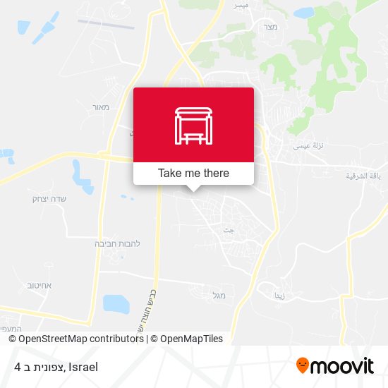 צפונית ב 4 map