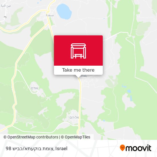 צומת בוקעתא/כביש 98 map