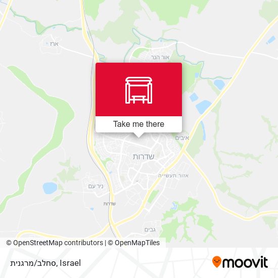 סחלב/מרגנית map